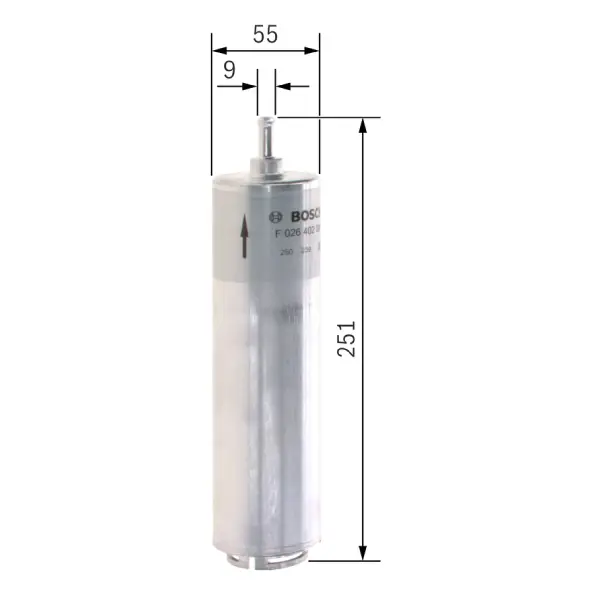 Filter za gorivo BMW 3 (E90) 318 d 105 kW 2007 - 2011 - Bosch