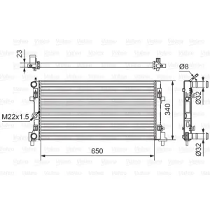 Hladnjak VW POLO V 1.0 TSI 70 kW 2014 - 2025 - Valeo